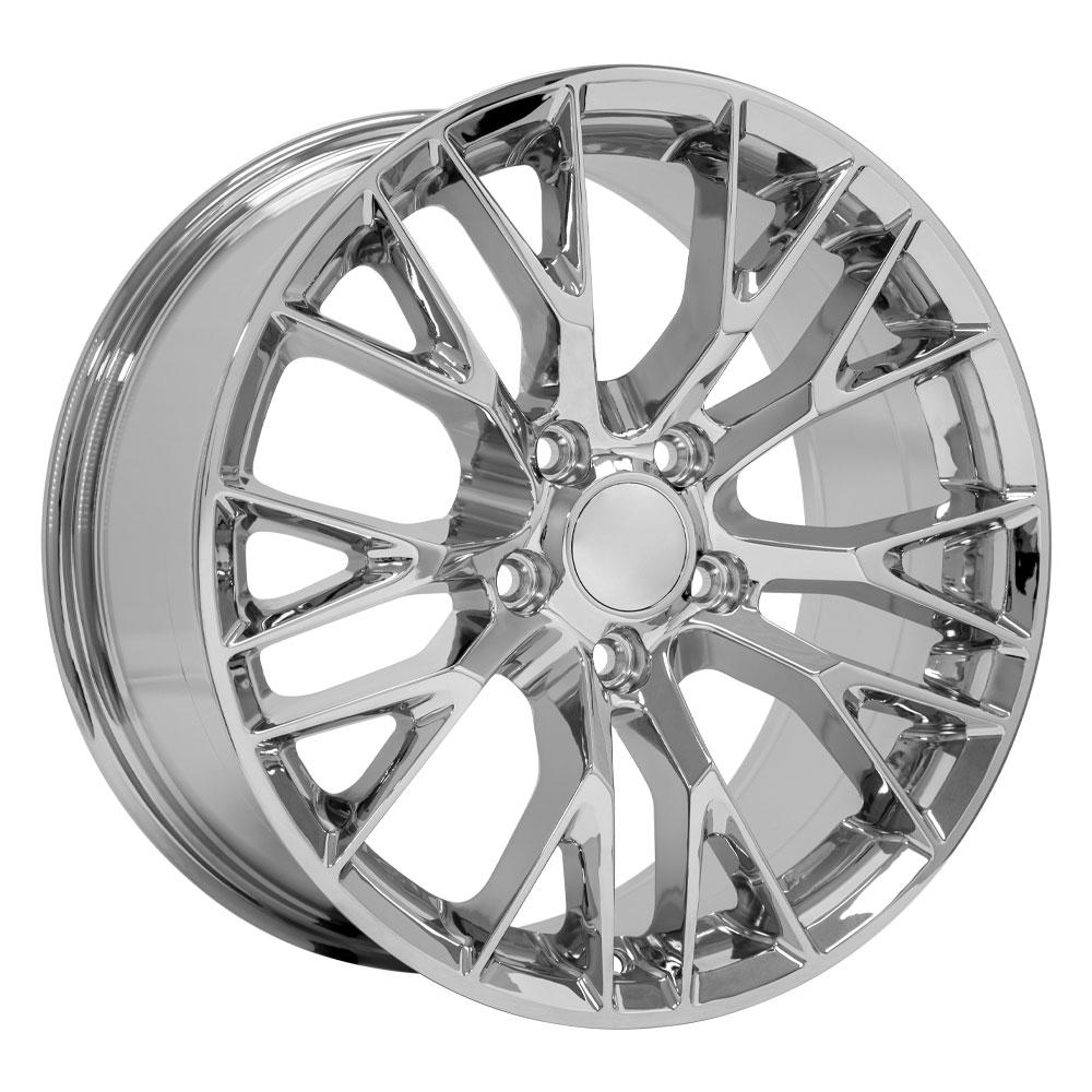 OE Wheels With Center Cap CV22B-18085-5475-56C - 18 Replica CV22 Fits Chevrol