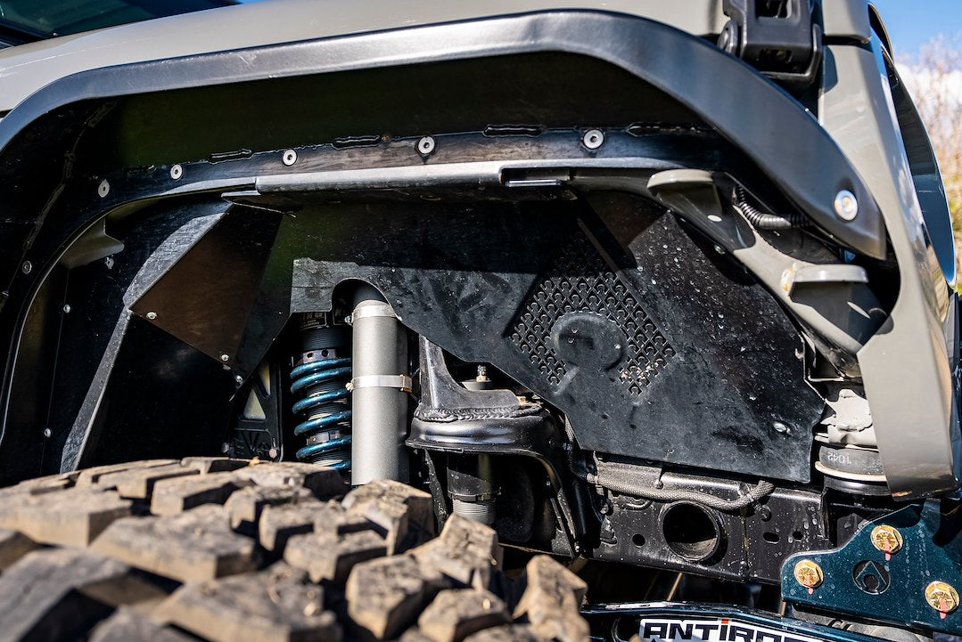 Artec Indust Compatible With Trimmed OEM Fenders Inner Fender JL5113 - Industries JL JT Front