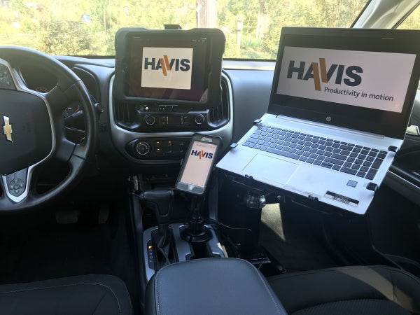 Havis Safe And Secure Device Protection Cell Phone Mount PKG-WIN-102 - Telescoping Universal Rugged