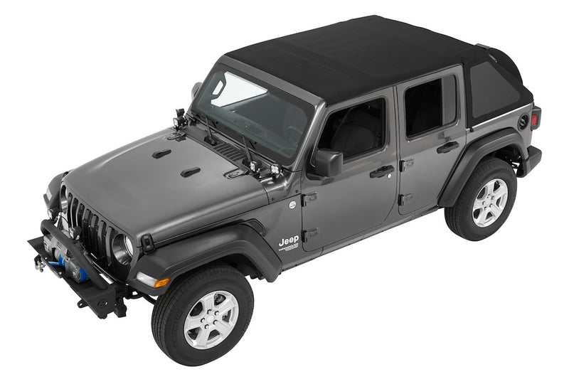 Bestop Limited Lifetime Warranty Soft Top 56863-17 - TT NX 18 JL 4DR Twill