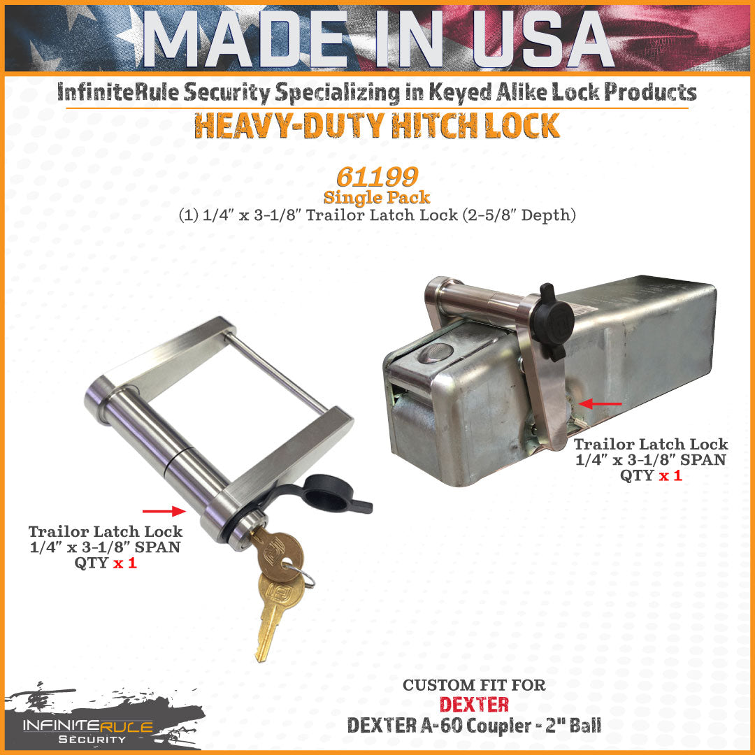 Infiniterule 61199-S Trailer Hitch Lock