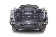 FAB Fours Aggressive Design Bumper GM24-X6251-B - Gmc 2500-3500 HD Matrix Front Bumpe