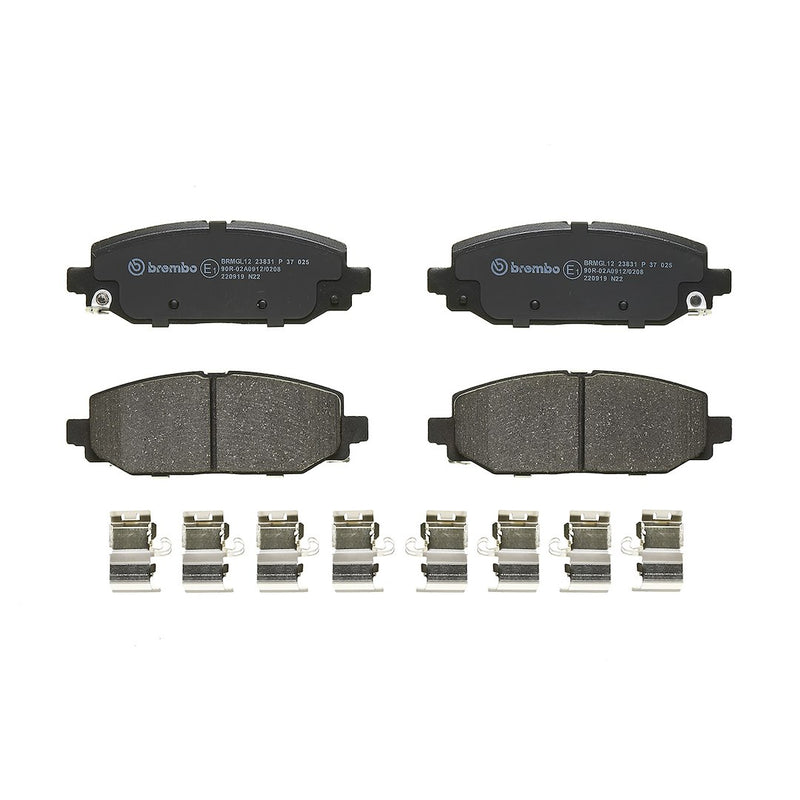 Brembo Premium Low-Met OE Equivalent Pad Brake Pad P37025