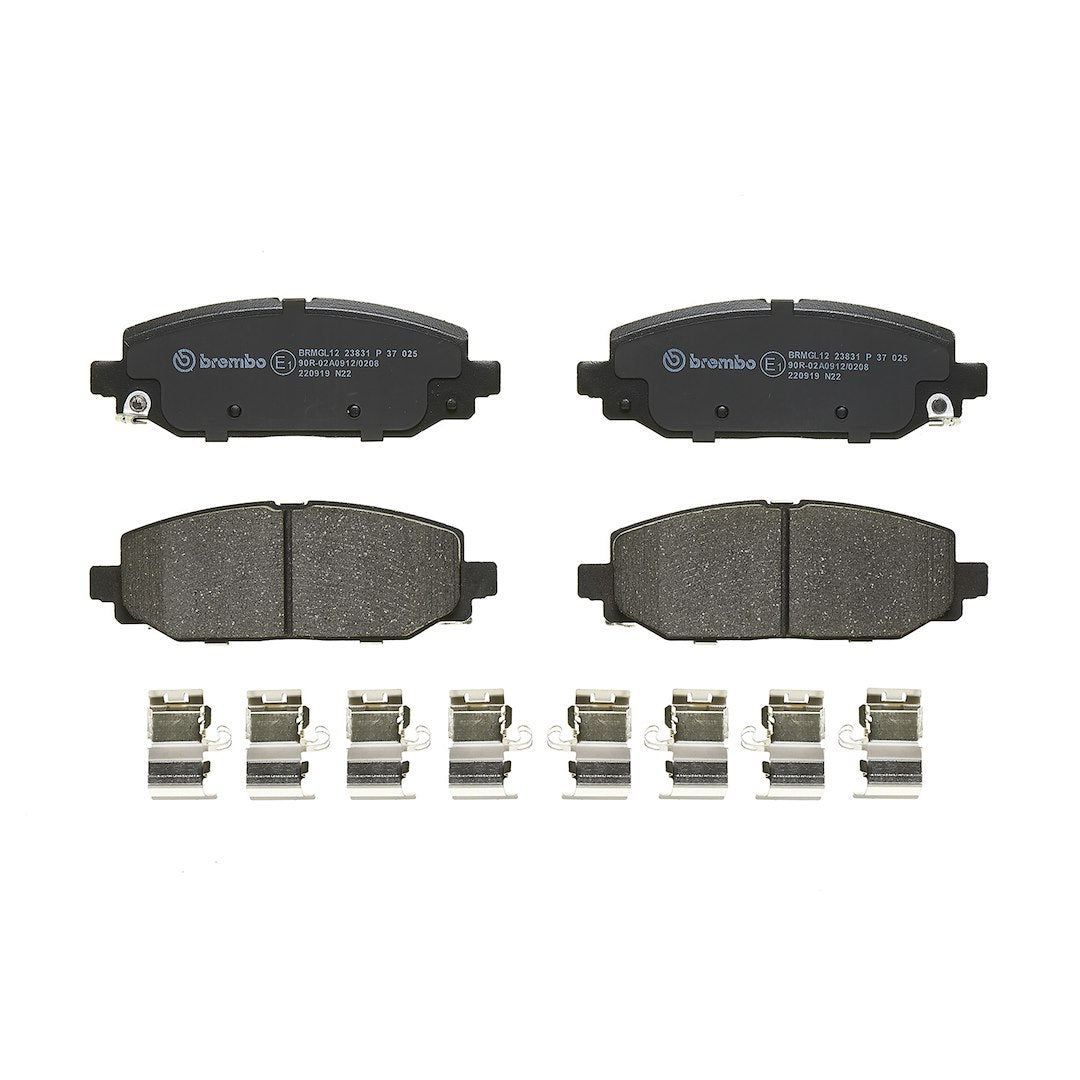 Brembo Premium Low-Met OE Equivalent Pad Brake Pad P37025