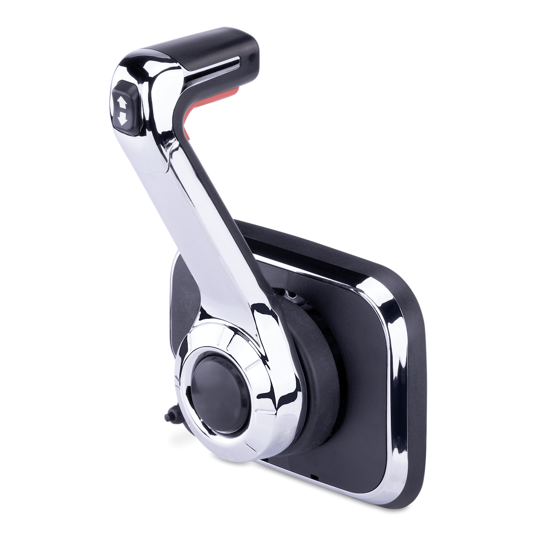 Seastar Start-In-Gear Protection Marine Engine Control CHX8051P - Chrome Xtreme Side Mount