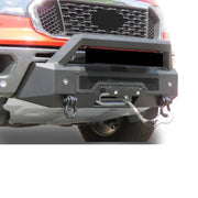 Black Horse Frame Mounted Bolt On Installation Bumper AR3HD43NL - Armour Iii Heavy Duty Front Winch