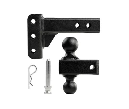 Bulletproof Limited Lifetime Warranty Trailer Hitch Ball Mount LD202 - Bph LT Dty Shank Drop Rise