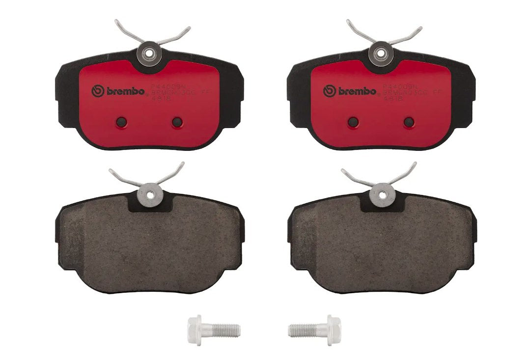 Brembo Premium Low-Met OE Equivalent Pad Brake Pad P44009N - Disc Set