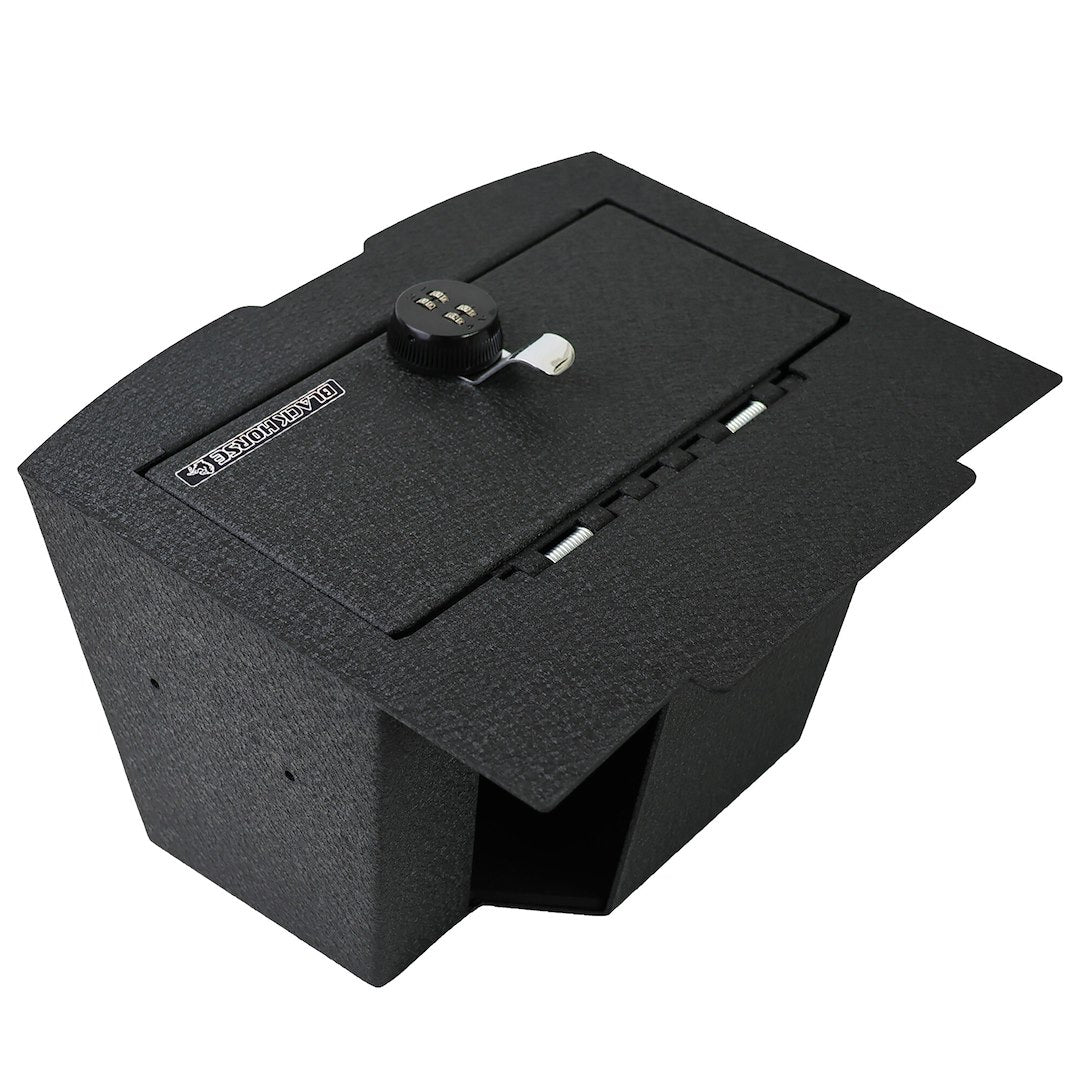 Black Horse Welded Tab And Notch Seams Console Security Insert Asdr02 - Black Center Safe