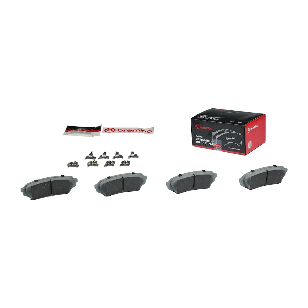 Brembo Premium Low-Met OE Equivalent Pad Brake Pad P83049N - Disc Set