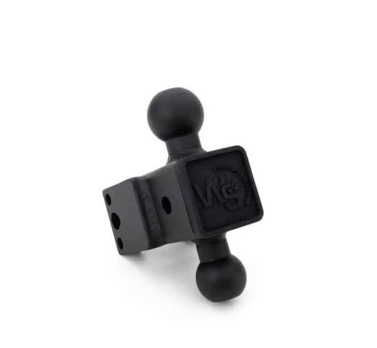 Weigh Safe Limited Lifetime Warranty Trailer Hitch Ball Mount STB6-2.5-KA - Steel 180 Drop 2.5 Sha
