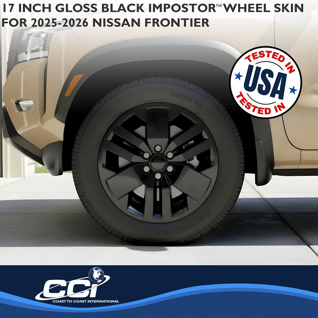 Coast2Coast Limited Lifetime Warranty Wheel Skin IMP529Black - Black Imp 25-26 Frontier 17 IMP529BLK