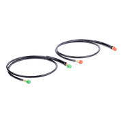 Seastar HO5102 Patented steering lock valves - SS Hose Kit STND