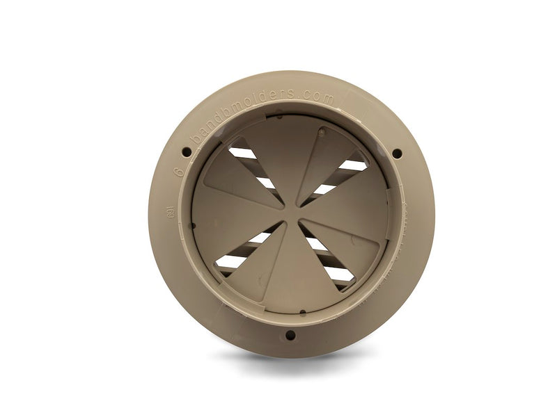 B&B Molders Features Damper To Close Airflow Heating/ Cooling Register 94269 - Heat Vent Damper