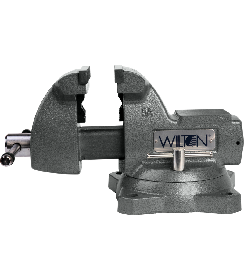 Wilton Tools Fully Enclosed Spindle And Nut Vise 21400 - 745 Mechanics Jaw Swi