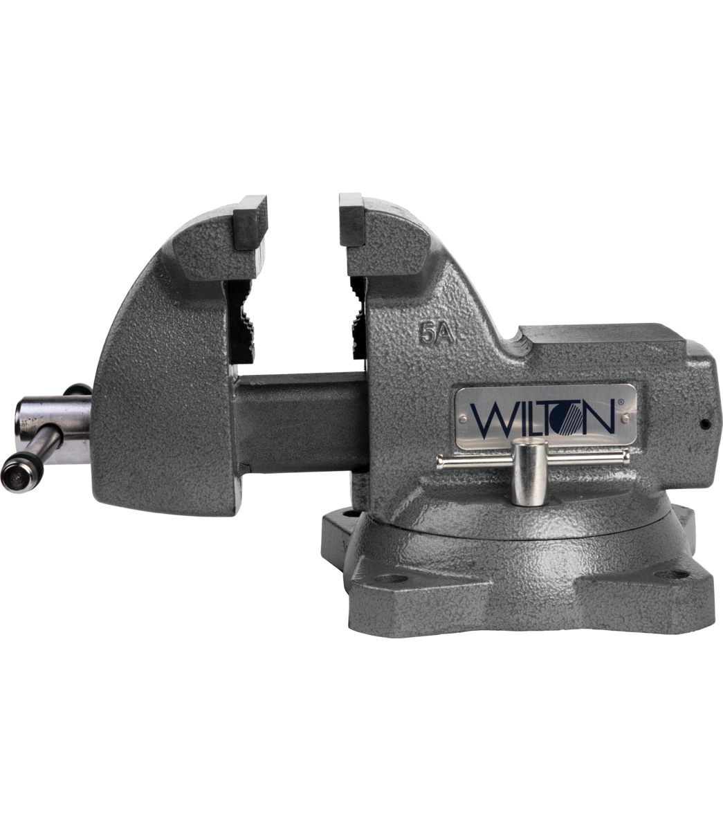 Wilton Tools Fully Enclosed Spindle And Nut Vise 21400 - 745 Mechanics Jaw Swi