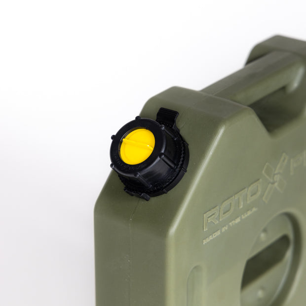 Rotopax Manufactured With BPA Free Materials Liquid Storage Container RX-1.75OD - Green 1.75 Gallon Water