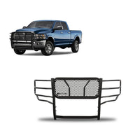 Black Horse Bolt On Mounting Grille Guard RU-Dora10-B - 2010-2019 Ram 2500 Guard-RUG
