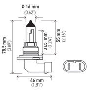Hella 9006LL Headlight Bulb