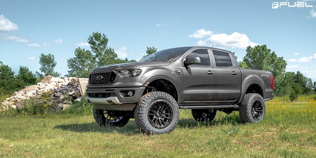 Fuel Offroad With Fuel Logo Center Cap Wheel D67922008450 - Black D679 22X10 6X5.5 MT-Black -13MM