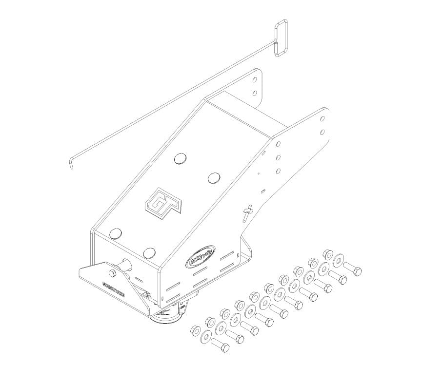MOR/Ryde RGN74-FD-06 Matches oem pin location - Goosetech Rubber Box