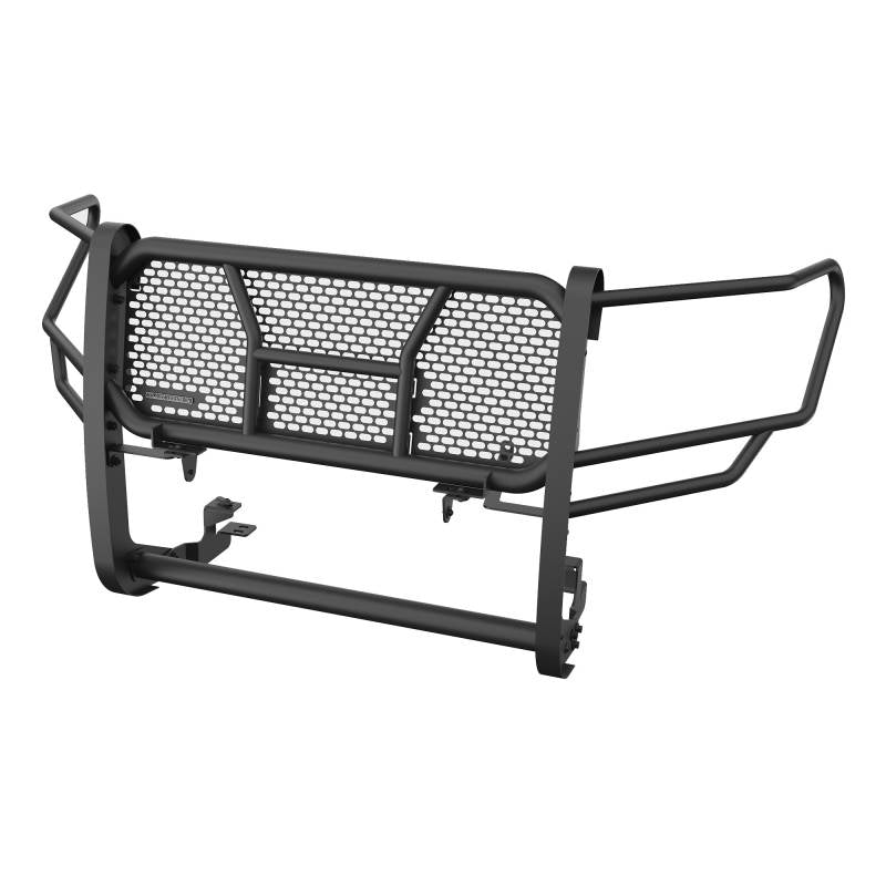 Black Horse Solid Frame Mounted Bolt On Grille Guard RU-Tota24-B - Rugged Heavy Duty