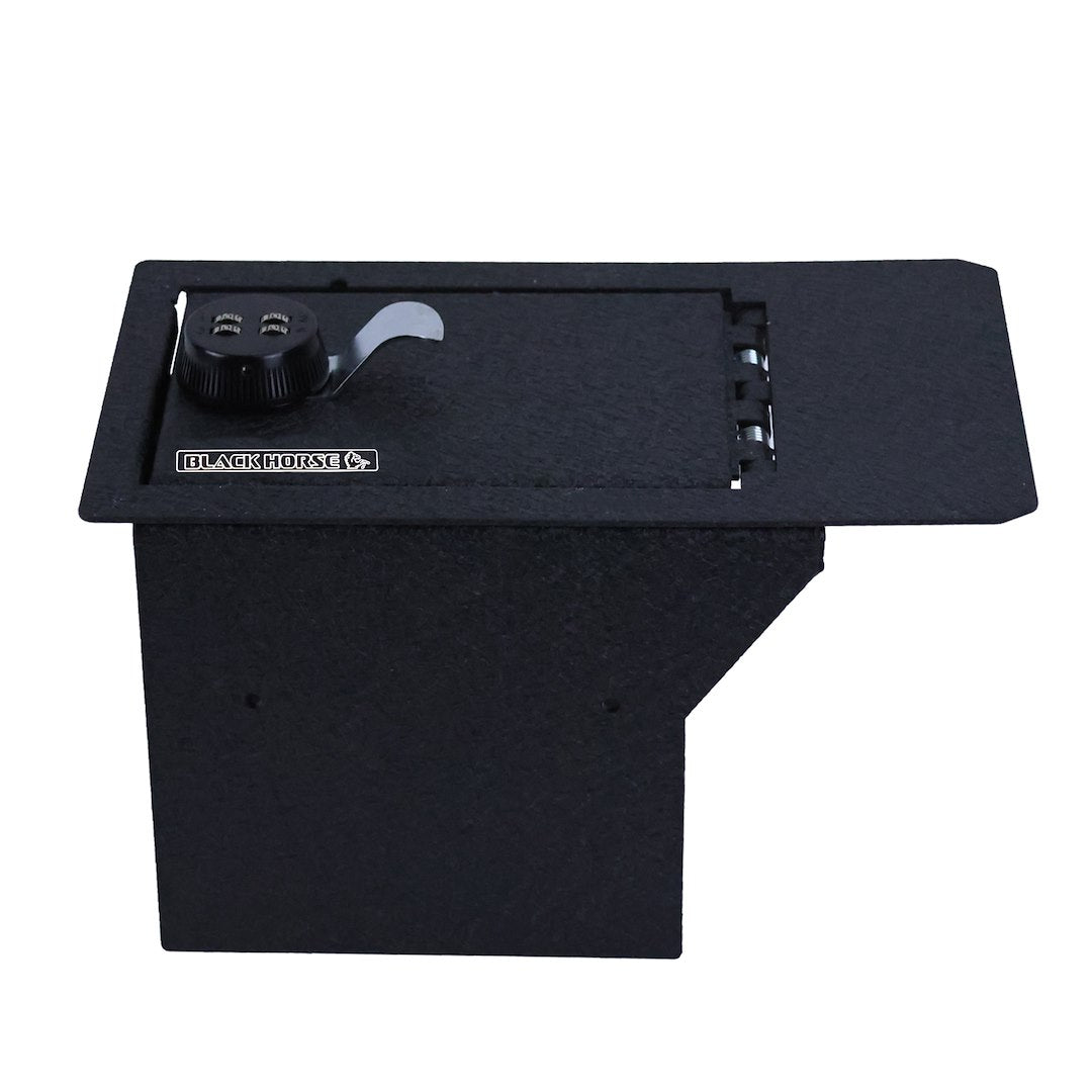 Black Horse Welded Tab And Notch Seams Console Security Insert Asfs23 - Black Center Safe