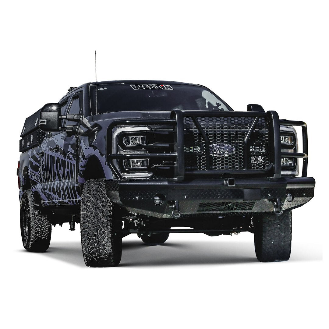 Westin Honeycomb Mesh Protects Grille Bumper 58-311205 - 2023 F250 Bandit Guard