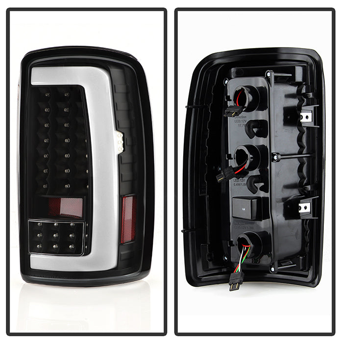 Spyder Provide Improved Illumination Tail Light Assembly 9050237 - Xtune Chevy Suburban Tahoe 1500