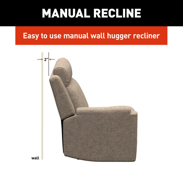 Lippert Comp Wall Hugger Design Chair 2024044111 - Heritage Dellmead RH Theater Seatin