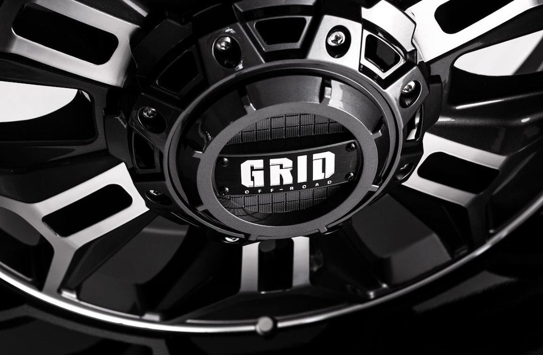 Grid Wheels With Grid Logo Center Cap GD1122120052S487 - 11 22X12.0 5X127 139.7 -44 87.1