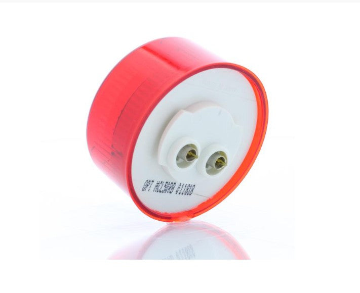 Optronics Housing Material Polycarbonate Side Marker Light - LED MCL50RB - Red Miroflex Rnd Diode