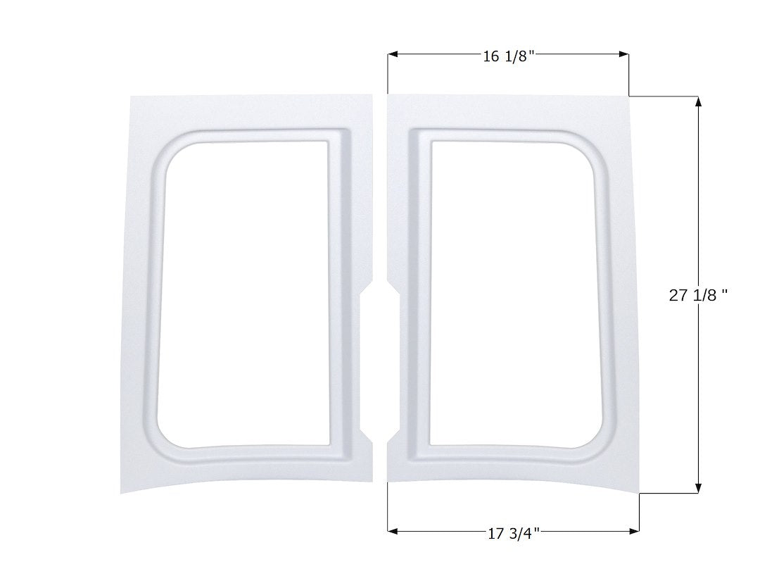 Icon Easy To Install Window Trim 15449 - Garnish Front Left RI