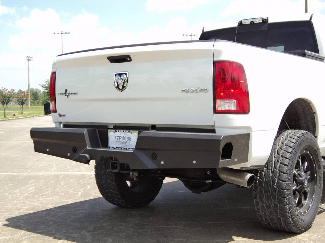 Steelcraft Accommodates Parking Sensors Bumper 65-22260 - HD Elevation Rear Fine Textu