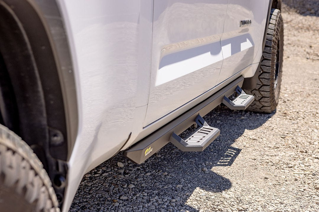 Ironman 4X4 Made In USA Rocker Panel Guard SS098-N - Edc Side Steps Toyota Tundra Crew