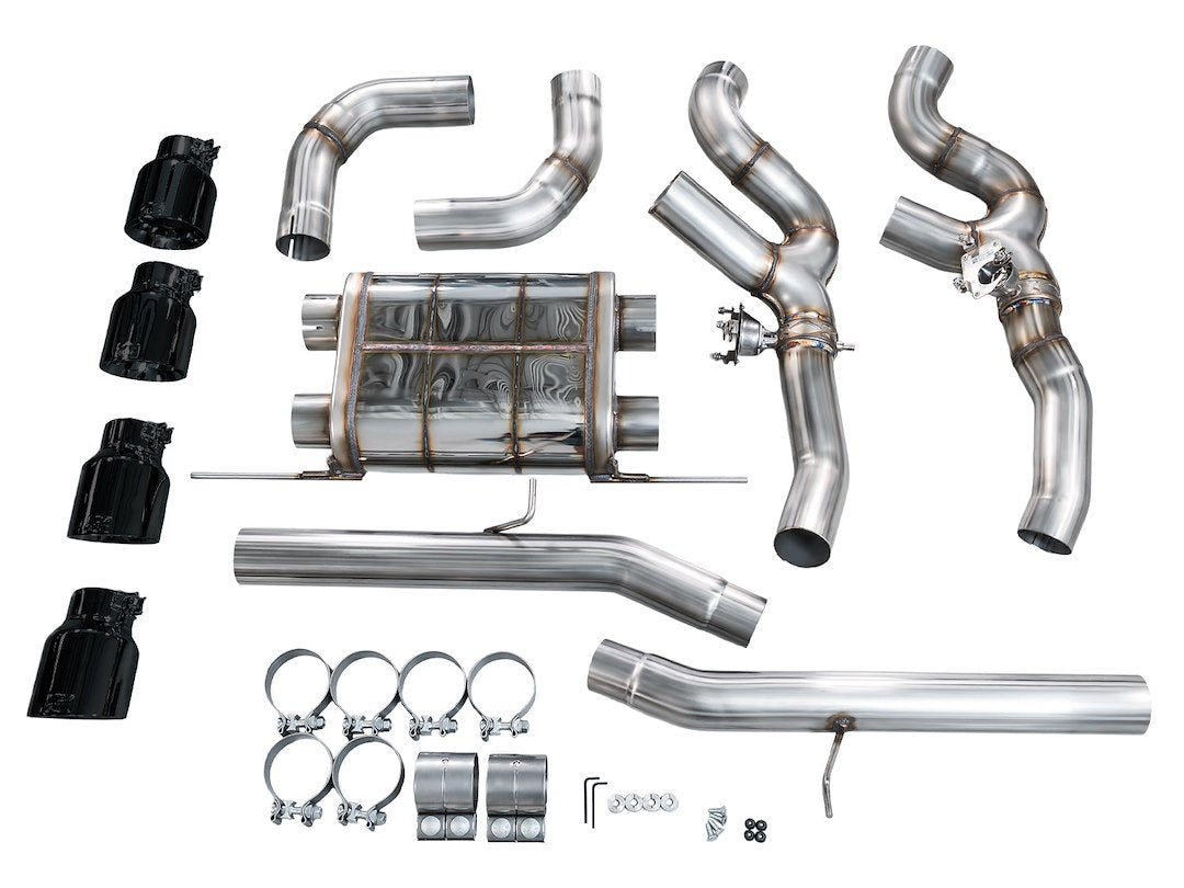 AWE Handcrafted In-House At AWE Exhaust System Kit 3025-43301 - Switchpath Axleback