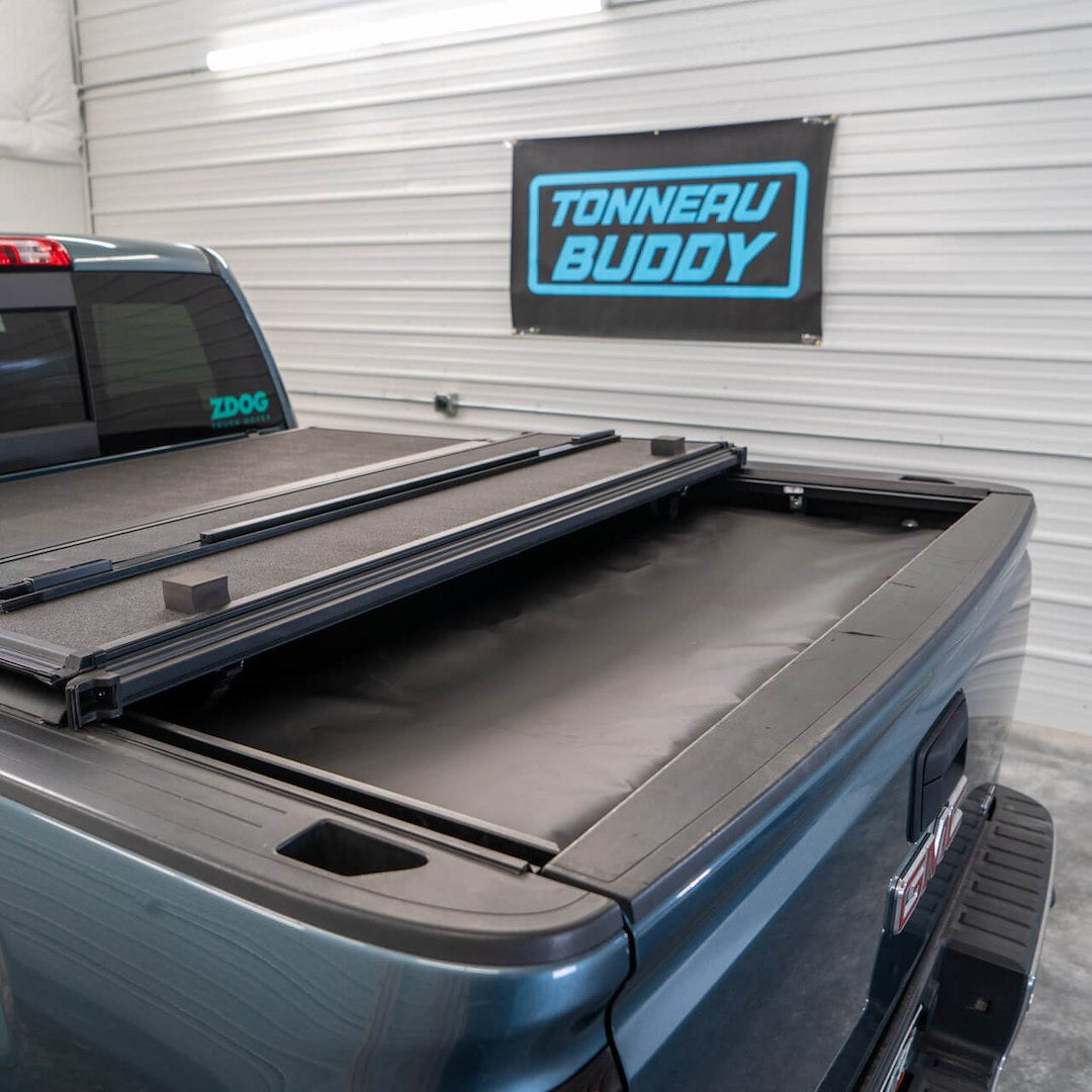 Tonneau Budd Cover Is UV Resistant Cargo Organizer Cover TBFSTC - Water-Resistant Full Size Top