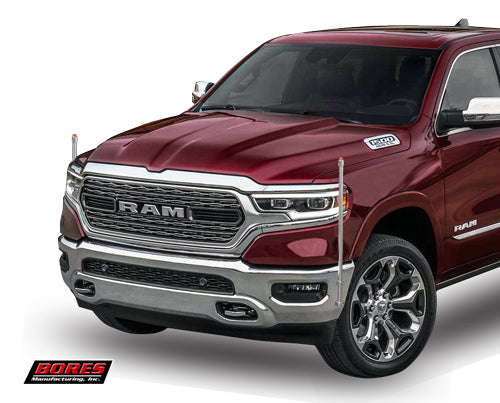 Bores Guide No Supplier Warranty Bumper Guide 731-121 - 19-20 Ram 15-3500