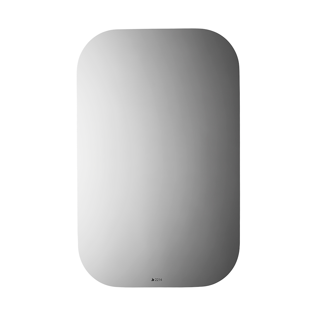 Burco Mirror Smooth Edges For Safety Exterior Mirror Glass 2214 - Mirror Side View