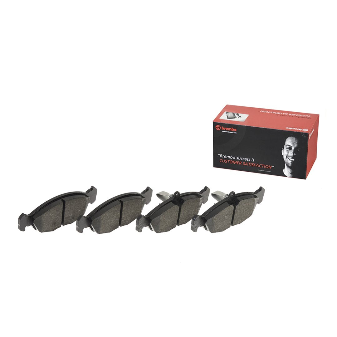 Brembo Premium Low-Met OE Equivalent Pad Brake Pad P36017 - Disc Set