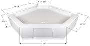 Icon 15234 - Shower Pan NSB3636-PW