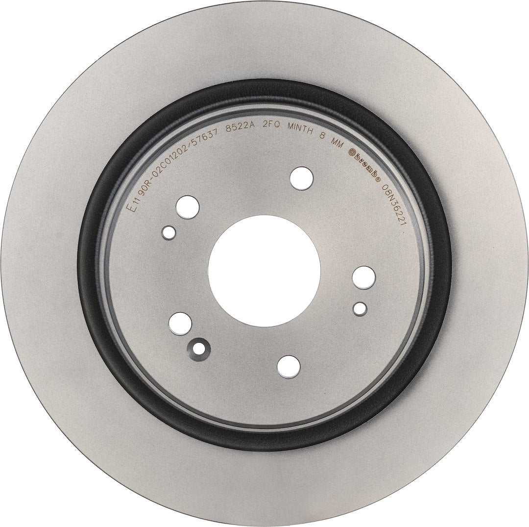 Brembo Rust-Resistant Coating Brake Rotor 08N36221C02 - Disc