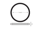 Nickson INC 13584 - Round Fiber Gasket Ring