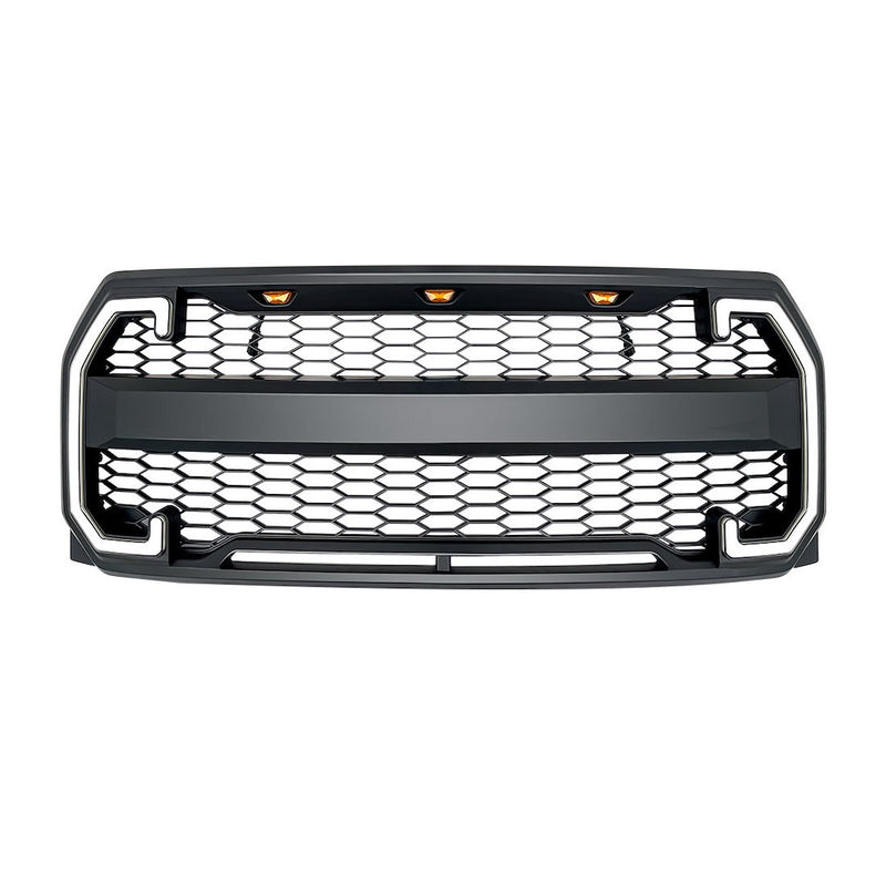 American MOD Unique American Modified Style Grille Amfmaa00130 - Raptor Mesh DRL TU