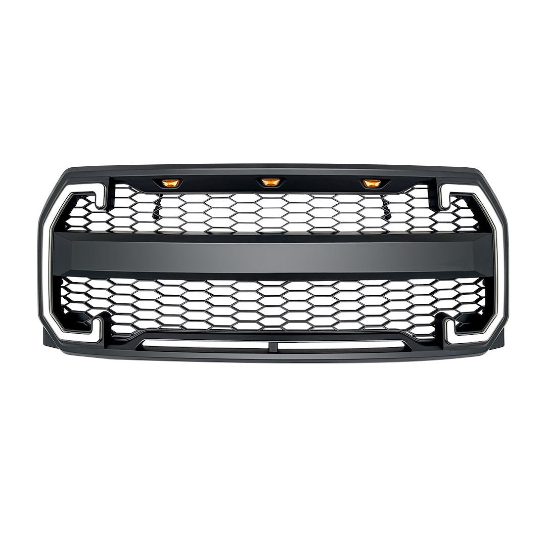 American MOD Unique American Modified Style Grille Amfmaa00130 - Raptor Mesh DRL TU
