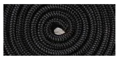 CMP Group Softer And Easier To Handle Dock Line 10626079 - Black 2IN 20FT Dblbrd Dockline-Black