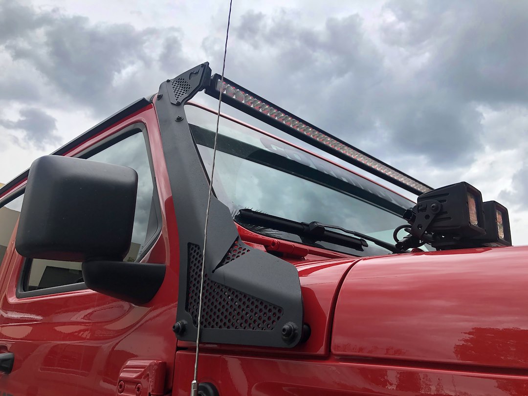 GO Rhino Easy no drill installation Light Bar Mounting Kit 730500T - 19-20 Jeep JL Jlu JT WS Lgt Mnt