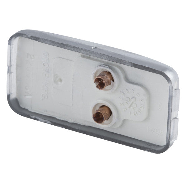 Grote Perlux Quick And Easy Installation License Plate Light 60261 - Gray Lamp