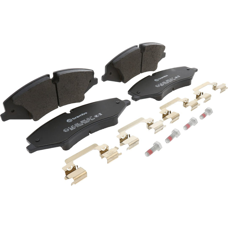 Brembo Premium Low-Met OE Equivalent Pad Brake Pad P44024 - Disc Set
