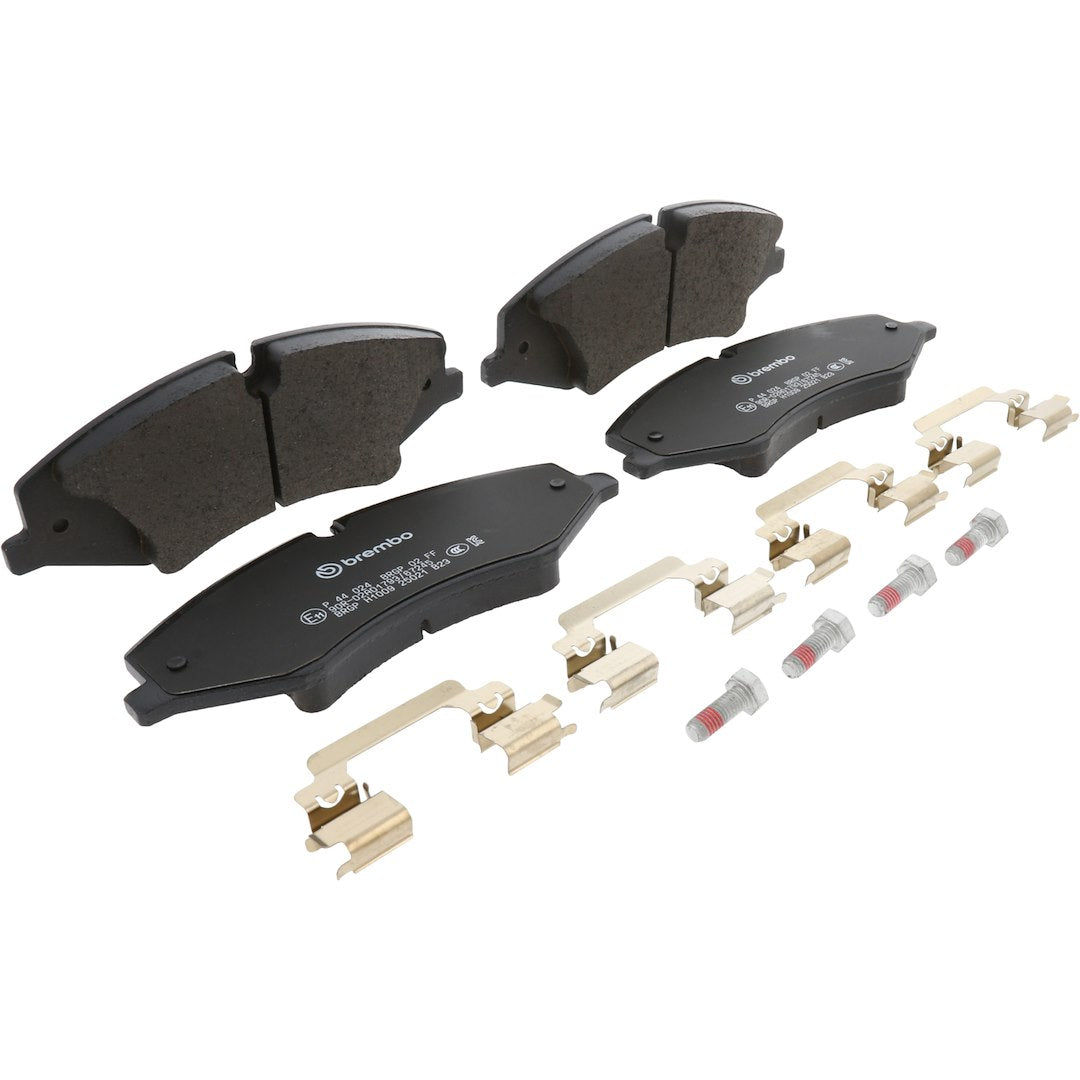Brembo Premium Low-Met OE Equivalent Pad Brake Pad P44024 - Disc Set